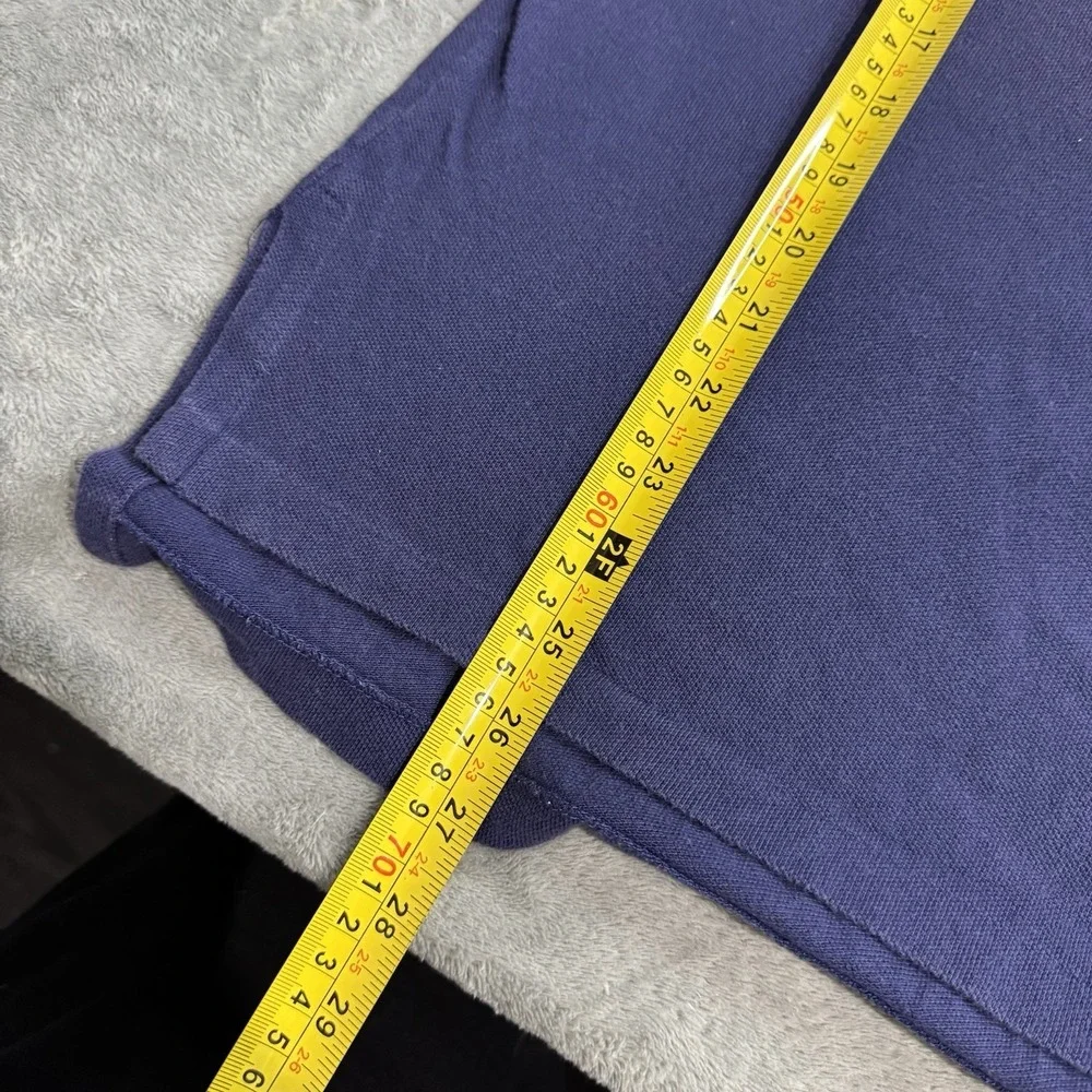 Vintage Polo Ralph Lauren 1/4 Zip Collared Shirt Mens M Custom Fit Faded Grunge